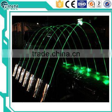 Rainbow led water jet led fountain light