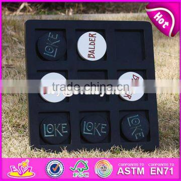 2017 New Design Funny Kids Toy Wooden Tic Tac Toe Game W01B037 photo-6