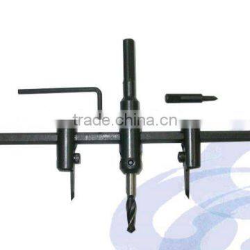 Adjustable Alloy Steel Blade Hole Cutter With Hexkey and Pilot Bit