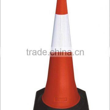 hot sale rubber road traffic cone ( ISO approved )