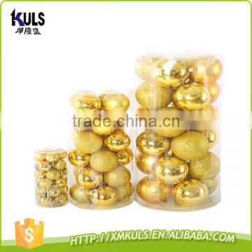 3/4/5/6/8 cm Decorative Plastic Christmas Ball for Christmass Tree photo-3