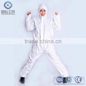 Disposable Microporous Coverall Protective Clothing,Disposable Non Woven Chemical Coverall for Work photo-3