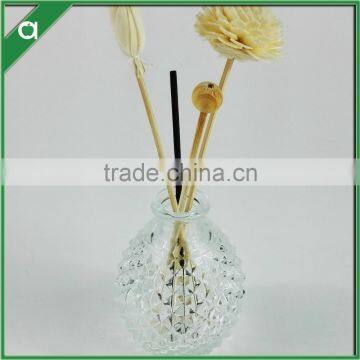 Engraved Ball Glass Bottle for 80ml Reed Diffuser Oil photo-2