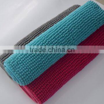 Chenille Mat for Bathroom