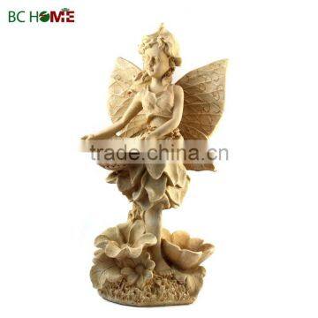 2015 New design Garden Decorations Man-made waterfall with fairy