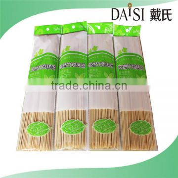 high quality disposable bamboo sticks skewers for Barbecue China manufactory