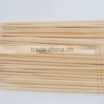Bamboo round chopsticks with paper sleevp