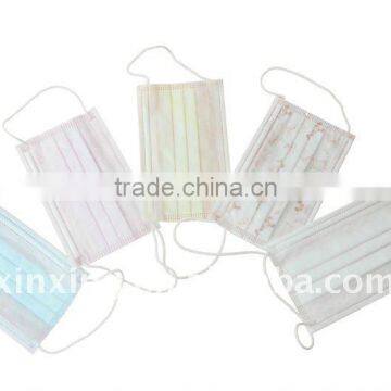 pp non woven surgical face mask 3 plies