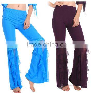 Professional women's dance pants sexy gorgeous belly dance harem pants