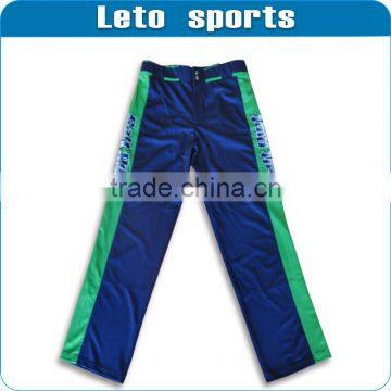 OEM quality custom sublimation youth baseball pants