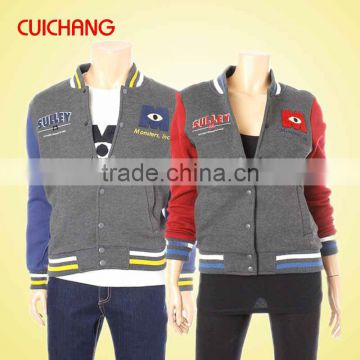 wholesale heat transfer/silk screen print polyester/cotton custom design fashion track suit YDWT-073