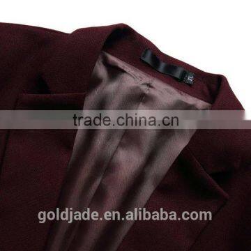 2016 Fasion Style 100% Cotton Fabric Causal Occsaion Men's Blazer photo-3