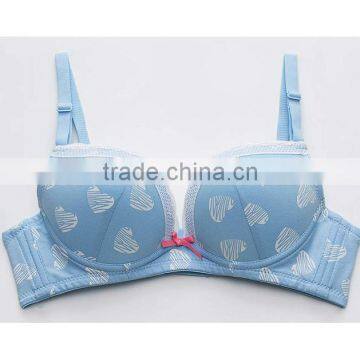 Total Girl Underwear Sexy Adult Back Design Bra photo-2