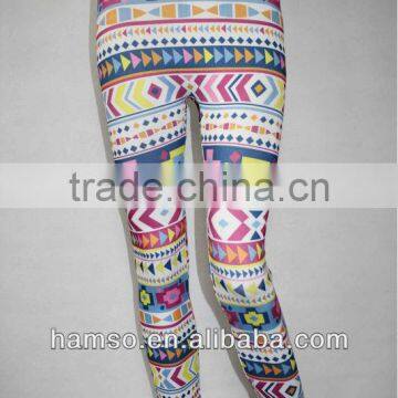 lady digital printed legging