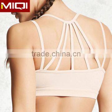 Women fashion sports bra with high quality custom sports bra womens fitness apparel