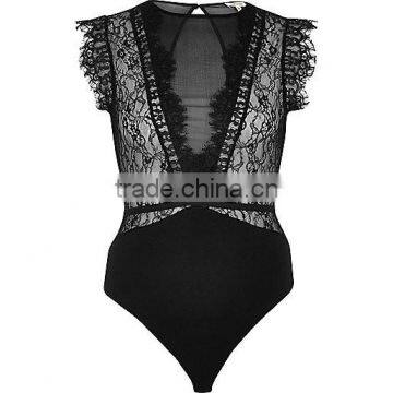 female snap crotch women bodysuit design your own bodysuit