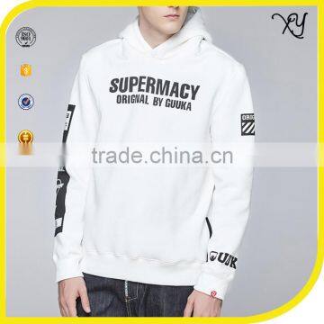 Wholesale Autumn Street Fashion Cotton Mens Gym Hoodie Black Hip Hop Hoodies