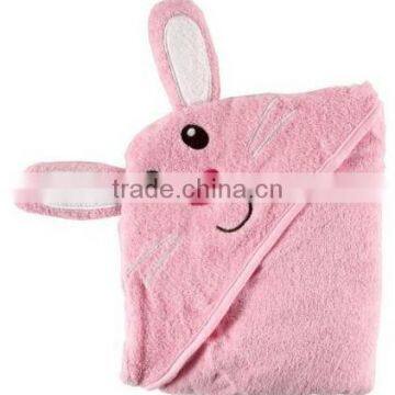 China Supplier Applique Cotton Terry Fabric Swaddle Newborn Organic Cotton Baby Blanket photo-5