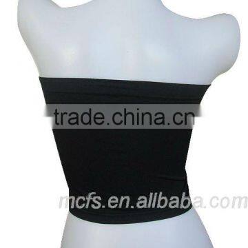 Seamless Women's Tube Padded Bandeau Bra photo-2