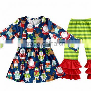2017 Yiwu Children Christmas Autumn Outfit Beautiful Children Clothes Online photo-5