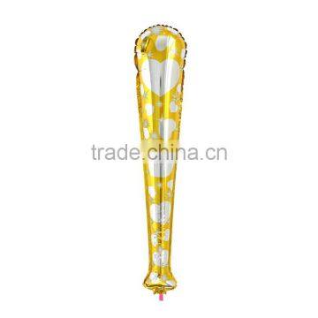 Party Supplies Party Decorations Baseball Golden Star Pattern Aluminum Foil Balloon