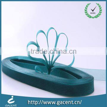 5cm Wide White Crinoline Horse Hair Braid Flexible photo-6