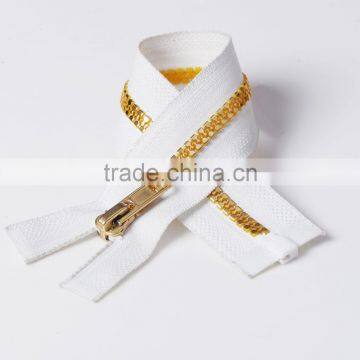 No.5 Open End decorative Resin/Plastic Zippers