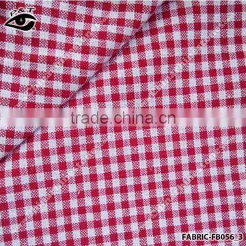 New Fabric Scottish Check Pattern Fabric Pure 100% Cotton Fabric photo-4