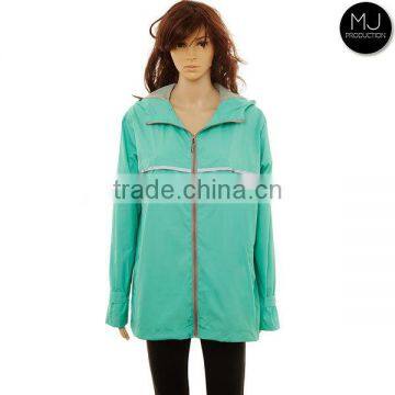 Wholesale Full Zip Custom Pullover Windbreaker Jacket photo-3