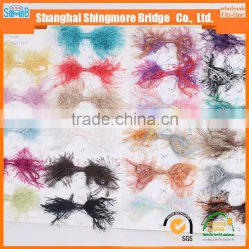 Online Shopping Knitting Yarns China Suppliers Cheapest Price Wholesale Oeko Tex Certified Feather Yarn Hand Knitting Yarn photo-6