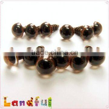 10mm Stuffed Animal Eyes Handicraft Brown Teddy Bear Eyes photo-2