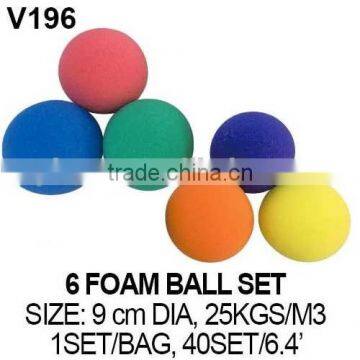 SOFT FOAM BALL FOR KID / COLORED FOAM BALL