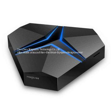 Magicsee Iron+ Amlogic S912 Octa Core 3G 32G Android 7.1 TV Box 2.4G/5.8G Wifi suppot OTA Update Lan 1000M BT4.1 4K Medi