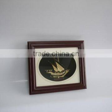 2015 New Design High Quality 3D Arabic Dhow Frame With Decoration Gift JKC-01 photo-6