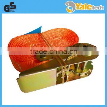Cargo Lashing Strap Belt in Ratchet Tie Down Cam Buckle With Hooks and Rings Best Price by China Manufacturer photo-4