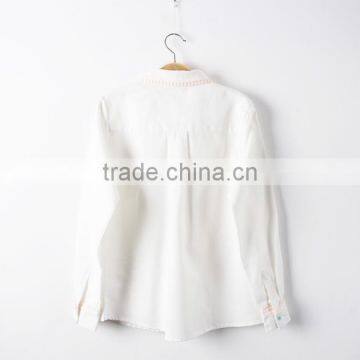 Fashion Embroidery Summer Ladies/mans Shirt photo-2