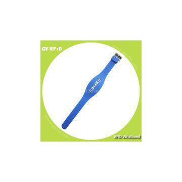 WRS04 is dual frequency RFID wristband, LF+UHF, HF+UHF type (GYRFID)