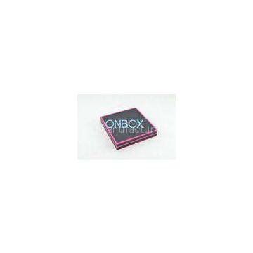 Rigid / Lid / Slide Cardboard Jewelry Boxes with customized logo printed