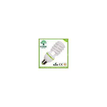 High Efficiency Half Spiral 13 Watt E27 Energy Saving Light Bulbs T4 CFL Lamp