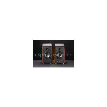 Wooden Box 2.0 Channel Computer Multimedia Speakers , Classic High End Multimedia Loudspeaker