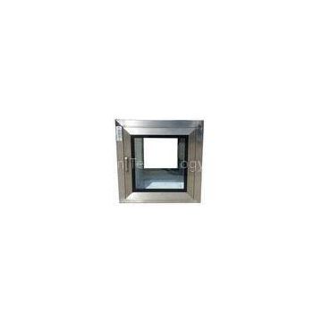 304 Stainless Steel Pass Thrus 220V/50HZ Cleanroom Pass Boxes, Pass Through For Biological Pharmacy