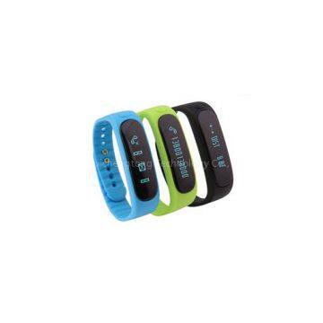 High quality E02 Smart Bracelet watch Sport Bluetooth Silicone Bracelet 4.0 Sports Intelligent Wearable Bracelet