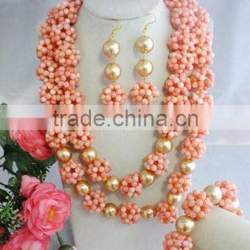 A-4178 Fashion Design African Coral BeadsJewelry