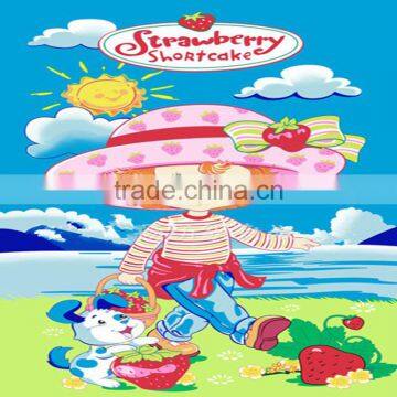 Promotional 100% microfiber fashion design printed beach towel