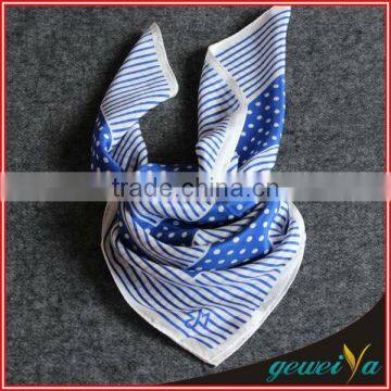 High Quality Printing Georgette Silk Uniform Scarf