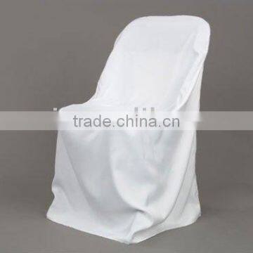 basic polyester banquet folding chair cover wedding polyester fold chair cover