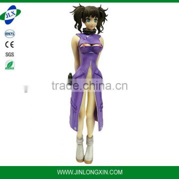 Leak of doll Purple long hair