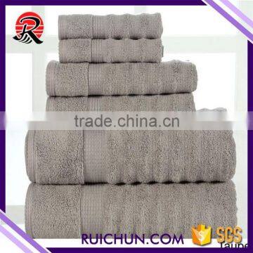 Bulk Buy China Woven Absorbent Textiles Dobby Cotton Towel Set photo-6