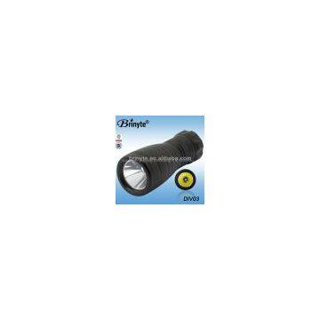 Rotary Switch 500 Lumens LED SCUBA DIVING TORCH