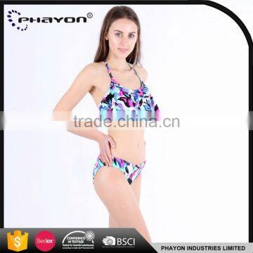 OEM & ODM custom printed cup sized swimwear